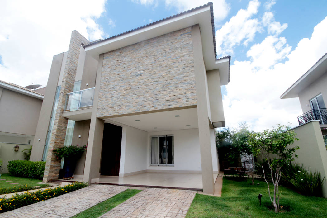 Projeto M|G - Arquitetura Residencial Arqhome -Arquitetura e Interiores Casas clássicas