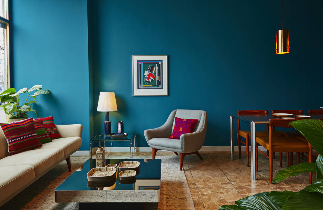 homify Tropische Wohnzimmer