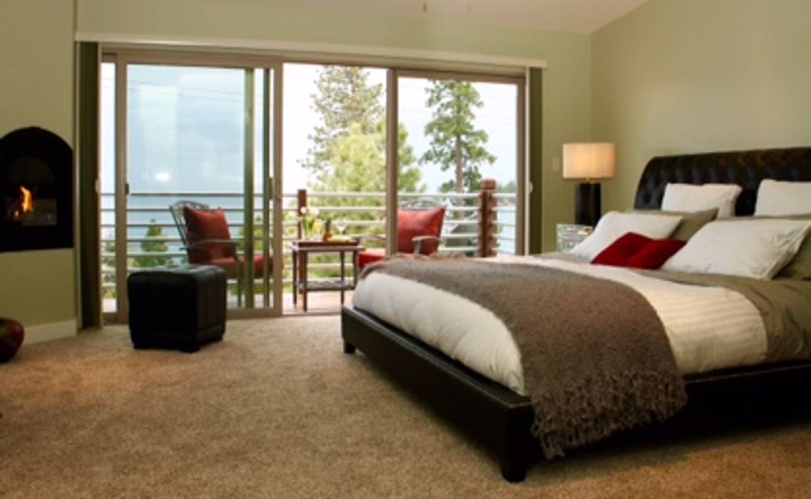 Valorizzazione immobiliare Lake Tahoe -USA, DemianStagingDesign DemianStagingDesign Habitaciones modernas