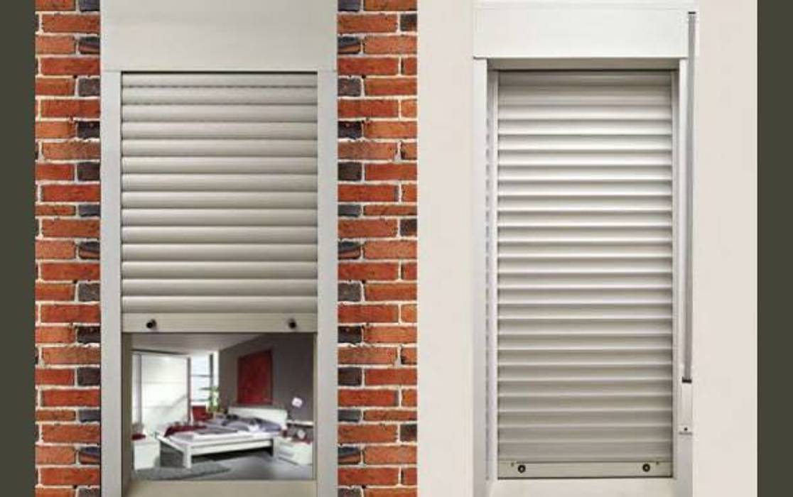 Persianas de aluminio y cortinas de interiores, info8116 info8116 Puertas y ventanas modernas Cortinas
