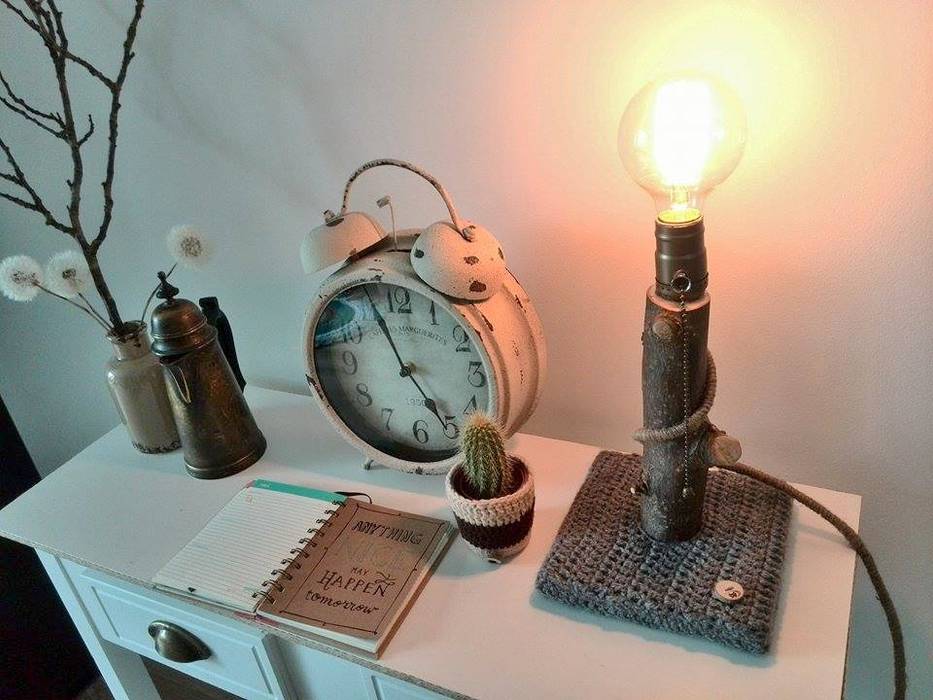 WoodWoolDesign en Edison, WoodWoolDesign WoodWoolDesign Scandinavische woonkamers Verlichting