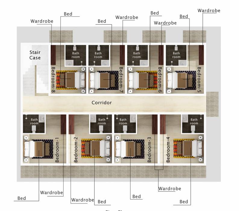 Tatva, Yoga Retreat, Space Interface Space Interface مساحات تجارية فنادق