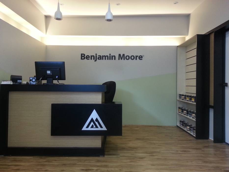 Benjamin Moore México, VIVAinteriores VIVAinteriores Bodegas minimalistas