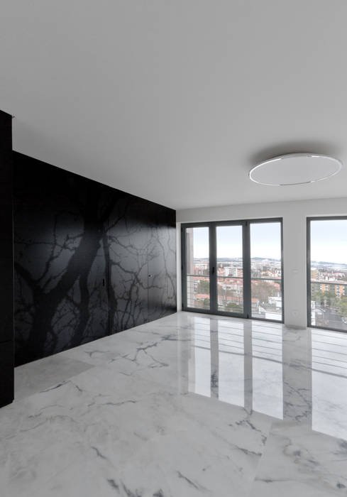 Apartamento Olivais Salas de jantar minimalistas por nmdarq Minimalista