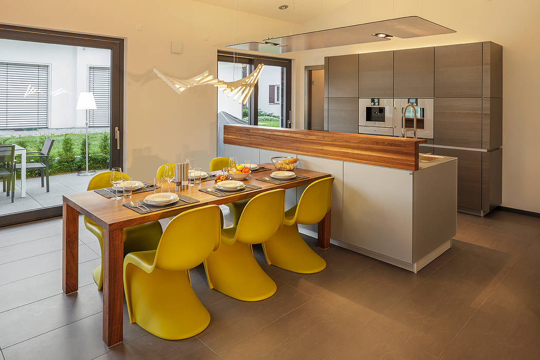 LUXHAUS Musterhaus Stuttgart, Lopez-Fotodesign Lopez-Fotodesign Modern dining room