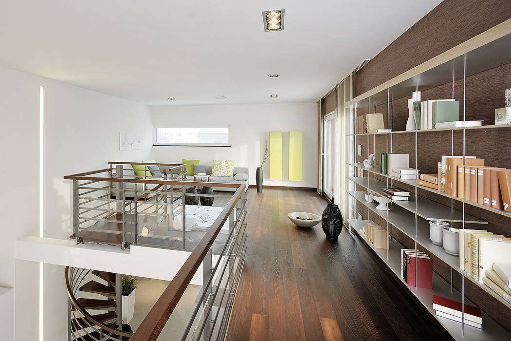 LUXHAUS Musterhaus Nürnberg, Lopez-Fotodesign Lopez-Fotodesign Modern living room White