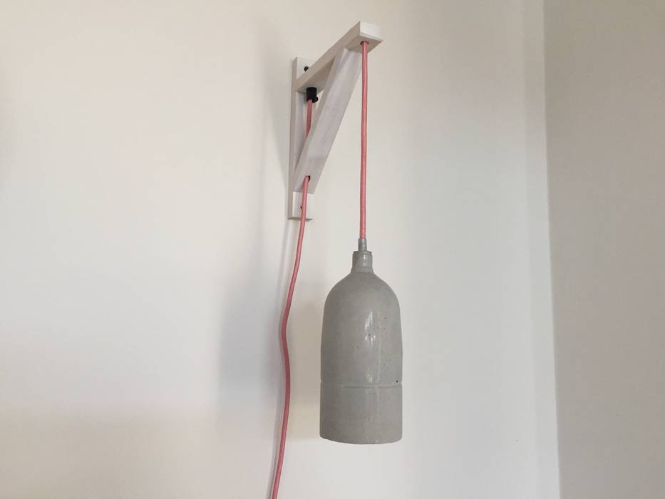 Lampen met stoer en industrieel karakter, byCoco Designstudio byCoco Designstudio Modern Living Room Lighting