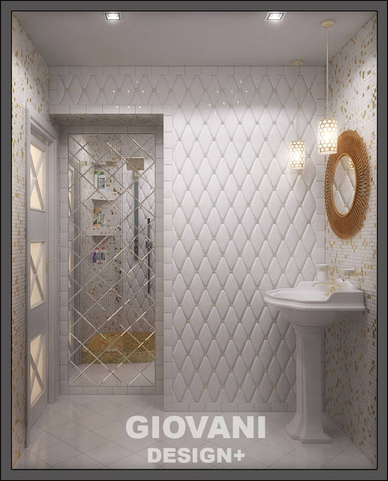 Дачный WC, Giovani Design Studio Giovani Design Studio Ванная в классическом стиле