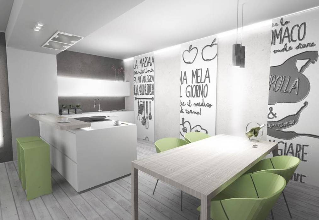 RENDER LTAB/LAB STUDIO Cucina moderna