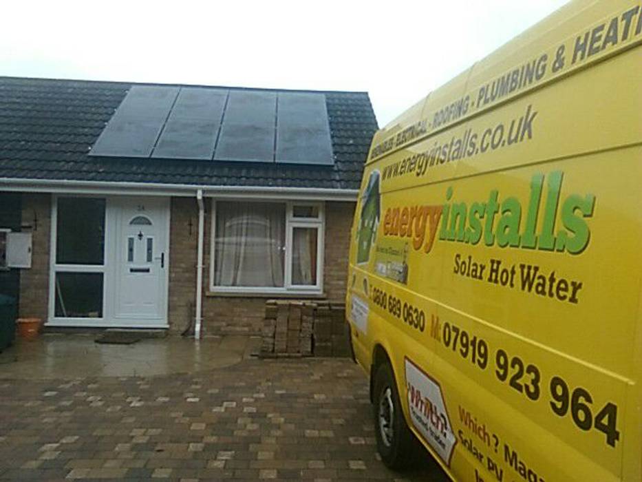 Solar Installations, Energy Installs Energy Installs Eclectic style houses