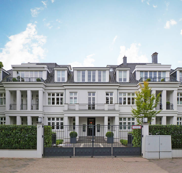 Penthouse in Düsseldorf, beyond REAL ESTATE beyond REAL ESTATE Maisons modernes