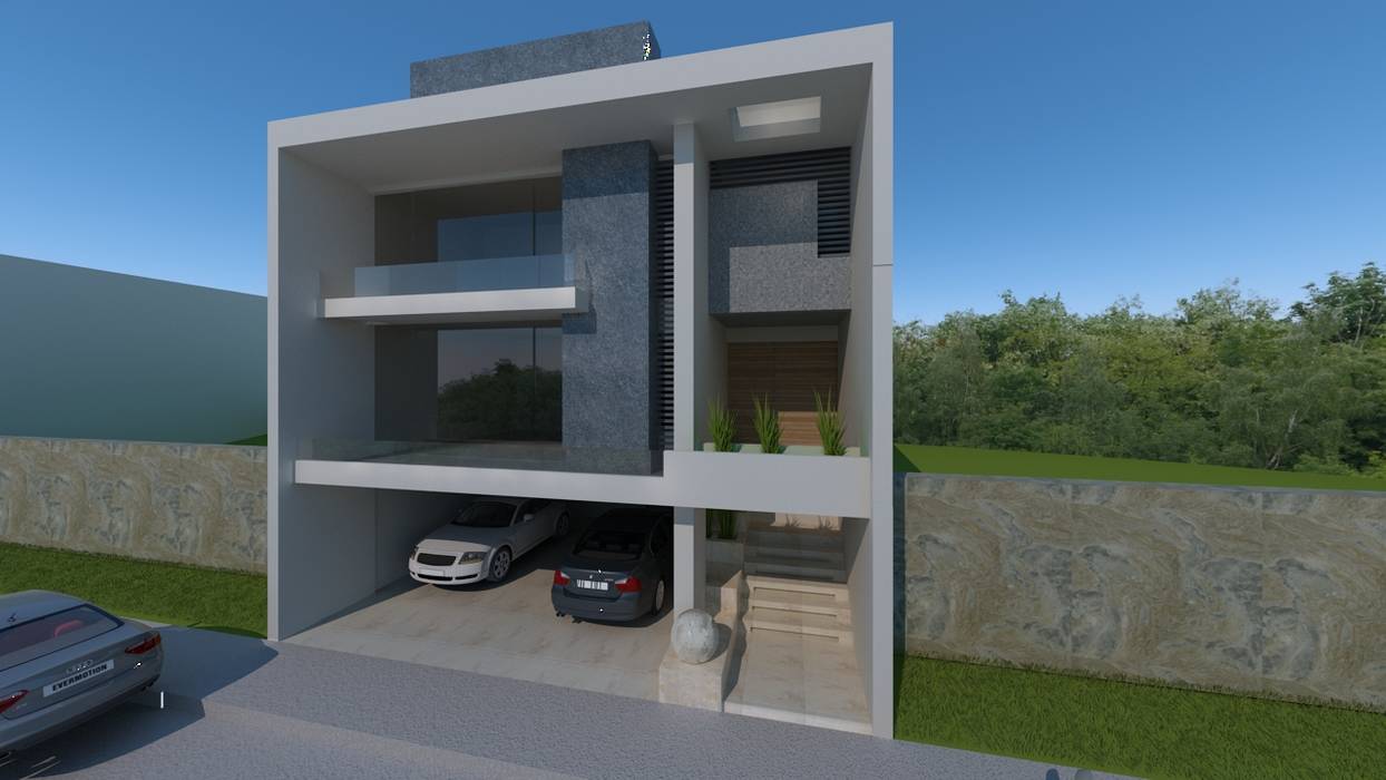 Residencial Europa Lote 3, CouturierStudio CouturierStudio Rumah Minimalis