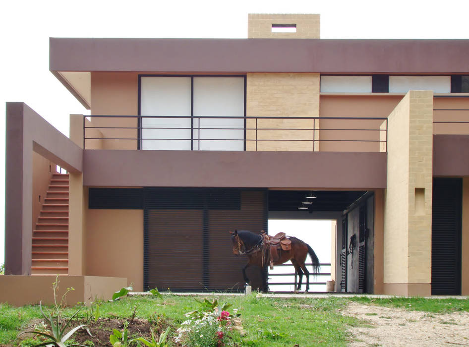 Casa del Patio Ecuestre, David Macias Arquitectura & Urbanismo David Macias Arquitectura & Urbanismo Pasillos, vestíbulos y escaleras de estilo moderno