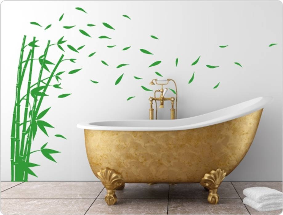 Florale Deko, I-love-Wandtattoo.de I-love-Wandtattoo.de Modern bathroom Decoration