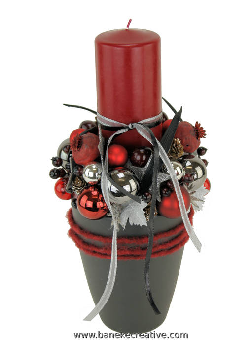 Weihnachtsgesteck romance baneke creative wohnzimmeraccessoires und