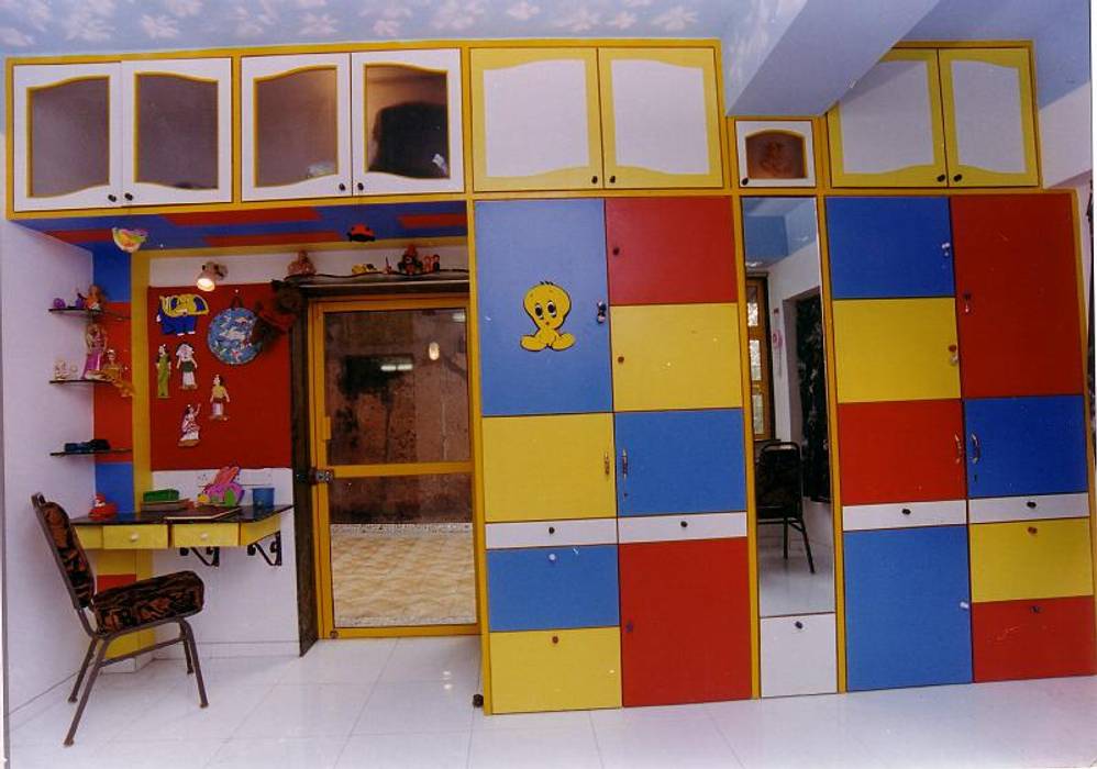 Apartment, NAMAN INTERIORS - Turnkey Interior Contractors NAMAN INTERIORS - Turnkey Interior Contractors Modern nursery/kids room