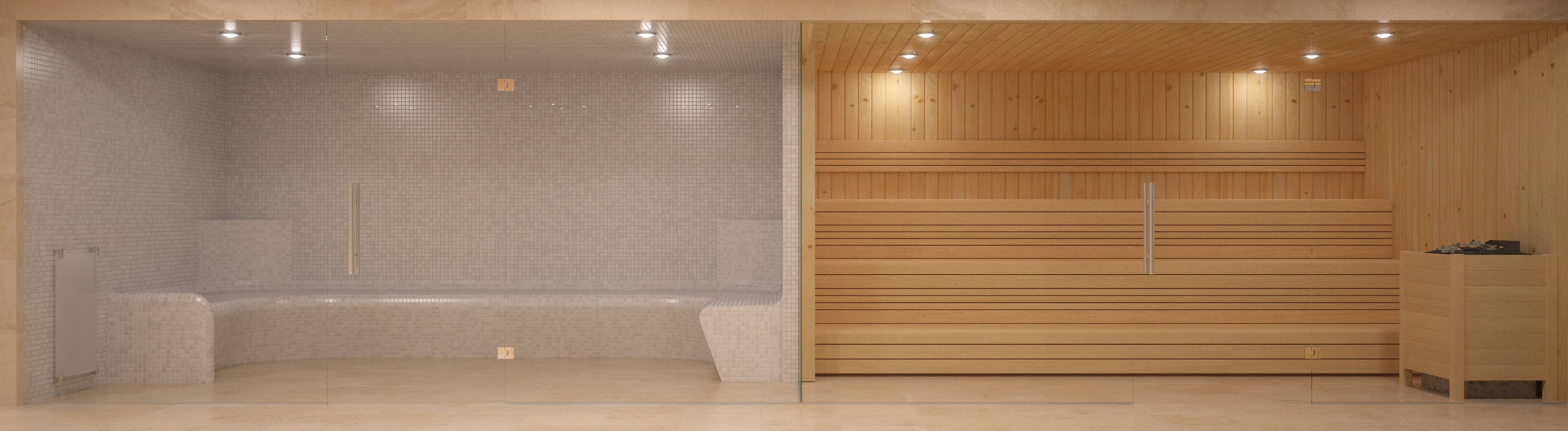 Steam and Sauna Design & Installation., Nordic Saunas and Steam Nordic Saunas and Steam Spa moderne