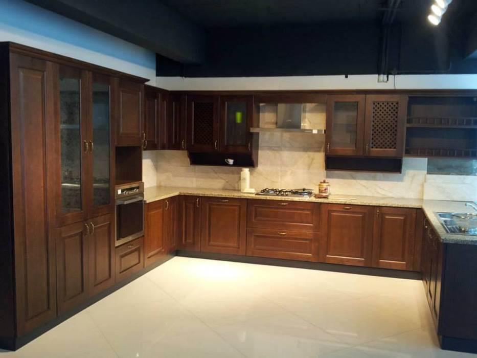 ITALIAN KITCHENS, homecenterktm homecenterktm Modern kitchen Cabinets & shelves