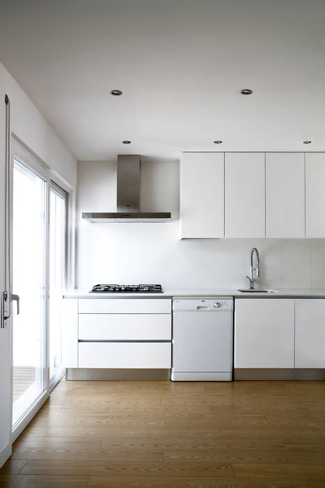 moradia JE, involve arquitectos involve arquitectos Modern kitchen