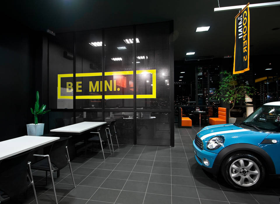 Projeto Comercial | Mini, Dubal Arquitetura e Design Dubal Arquitetura e Design Commercial spaces Car Dealerships