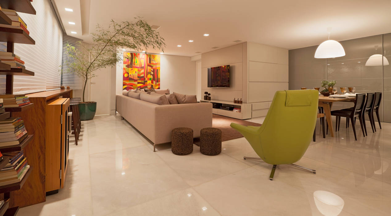 Apartamento Funcionários, Dubal Arquitetura e Design Dubal Arquitetura e Design Living room