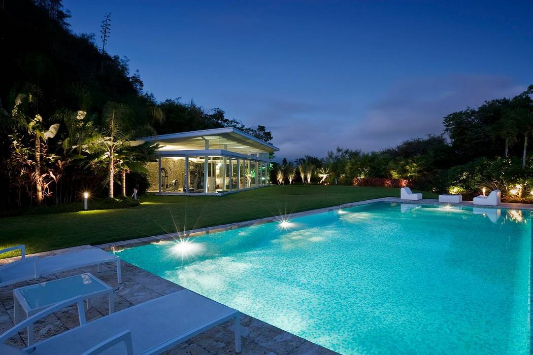 Caney oda - oficina de arquitectura piscinas de estilo moderno | homify