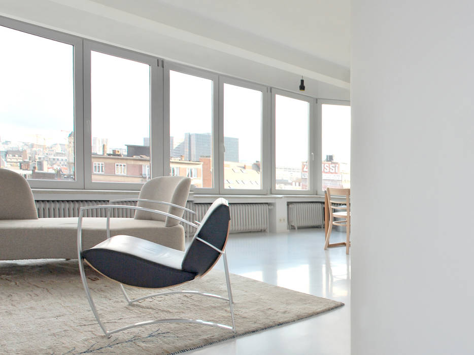 appartement JPA, planomatic planomatic Salon minimaliste