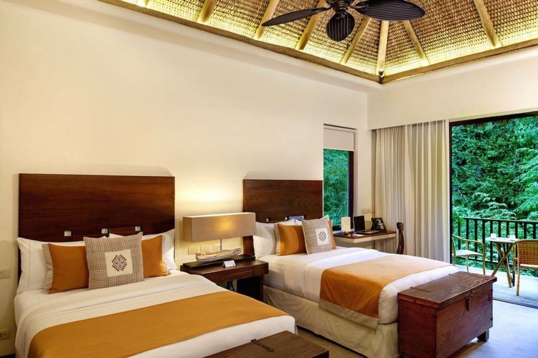 Hotel Matlali Selva BR ARQUITECTOS Dormitorios tropicales