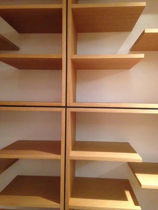 bookshelf woodstylelondon Salones de estilo moderno Estanterías