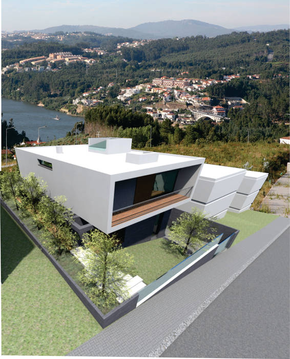 Moradia isolada com 4 Frentes- Olival- Vila Nova de Gaia- Porto, Bati-Vale Construções Lda Bati-Vale Construções Lda