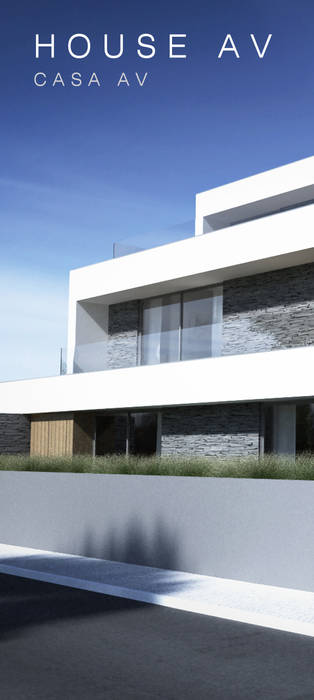 House AV - Paulo Lucas, Arq. SPL - Arquitectos Casas modernas