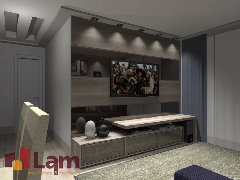 Sala de Estar - Projeto LAM Arquitetura | Interiores