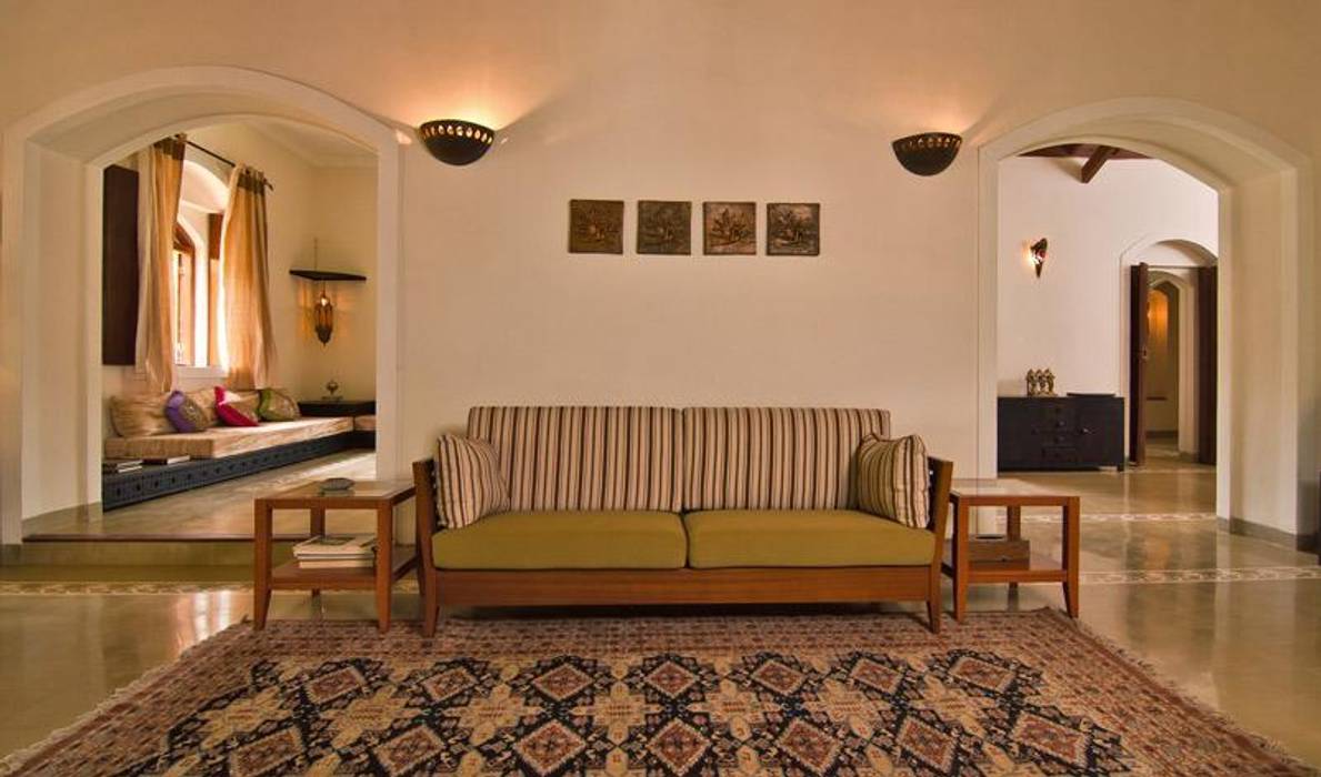 Yassmine, Rita Mody Joshi & Associates Rita Mody Joshi & Associates Modern living room