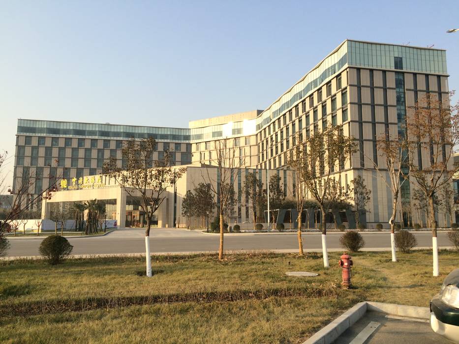 Hotel cinco estrellas en Aeropuerto Internacional de XI’AN (Shaanxi)., beades arquitectos s.a.p. beades arquitectos s.a.p. Casas de estilo asiático