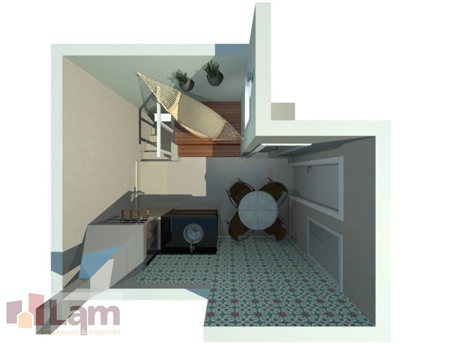 Terraço - Projeto LAM Arquitetura | Interiores
