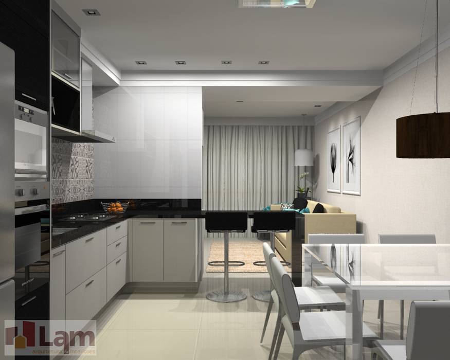 Cozinha - Projeto LAM Arquitetura | Interiores