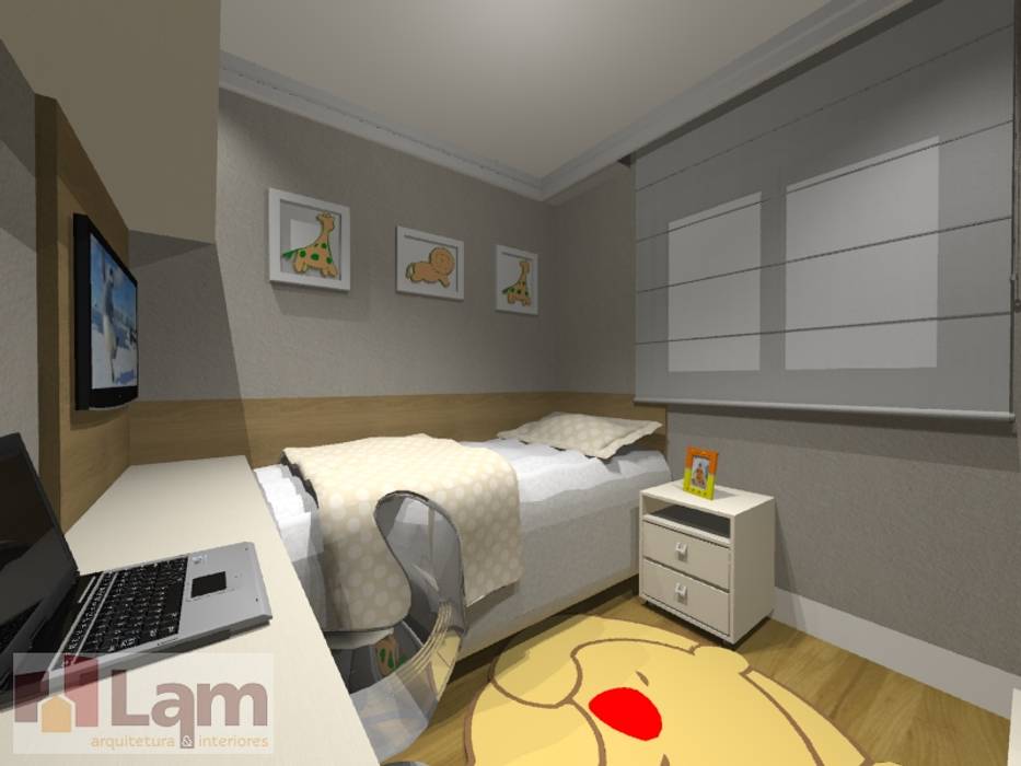 Dormitório - Projeto LAM Arquitetura | Interiores