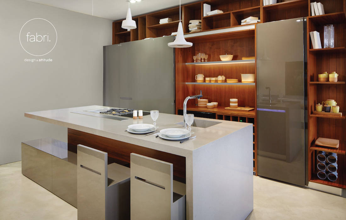 Rational luxury, FABRI FABRI Modern kitchen