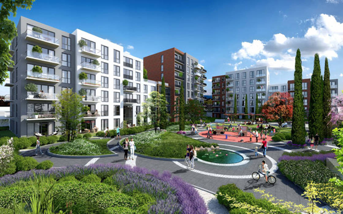 CCT 115 Project in Sancektepe, CCT INVESTMENTS CCT INVESTMENTS Modern Evler