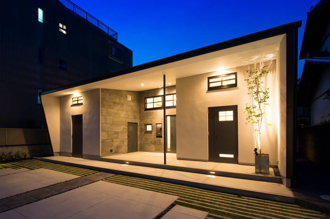 Chigusa Atelier-house, Sakurayama-Architect-Design Sakurayama-Architect-Design Maisons modernes