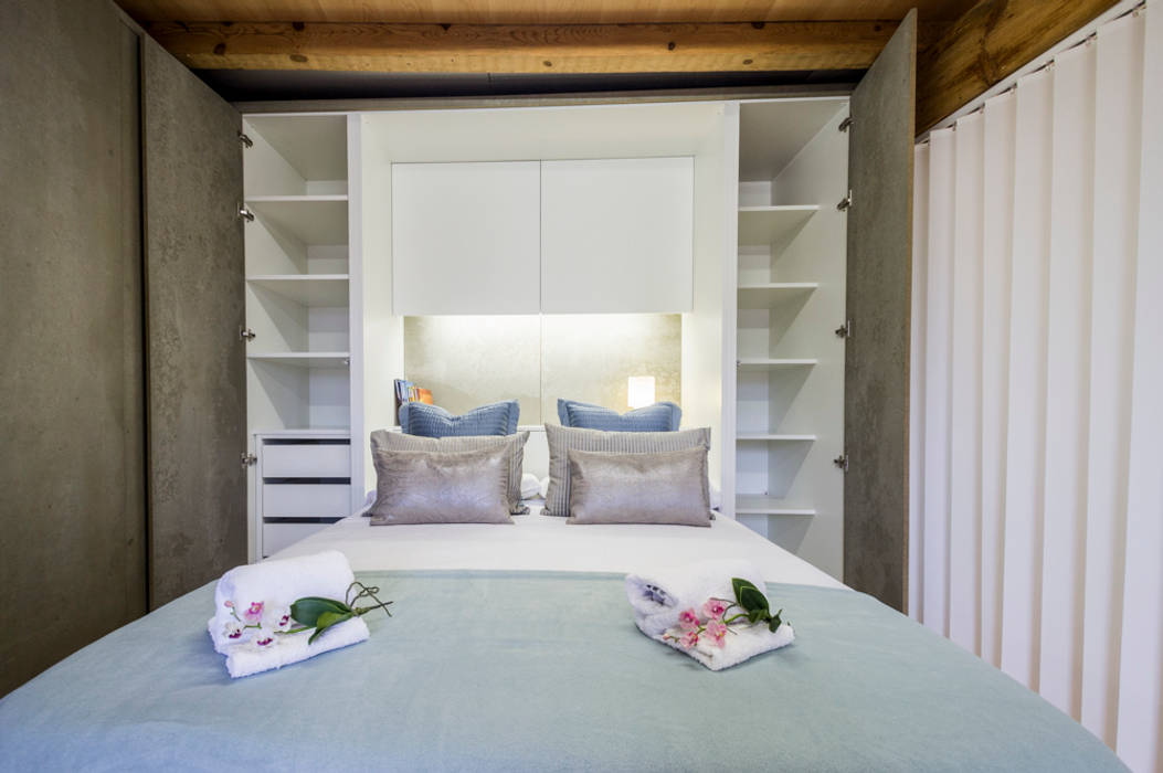 Dormitorio homify Espacios comerciales Hoteles