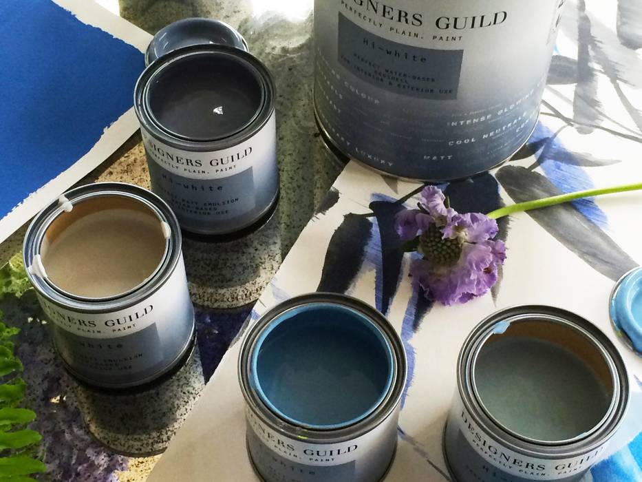 Designers guild paint homify moderne wohnzimmer homify