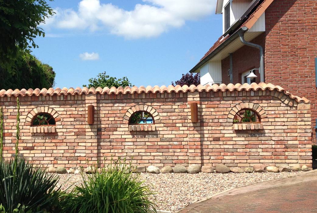 Gusseisenfenster ilios rustikaler garten von rimini