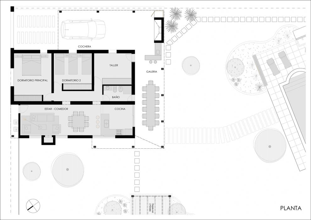 CASA DE CAMPO, Ronda Estudio Ronda Estudio Casas rurales