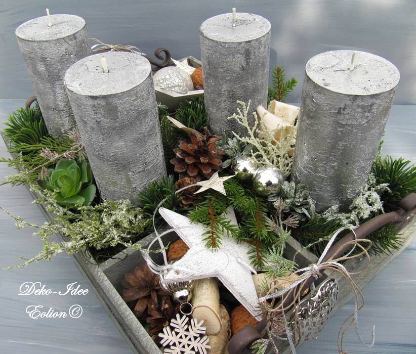 Dekoration für Advent und Weihnachten, Deko-Idee Eolion Deko-Idee Eolion ห้องนั่งเล่น ของตกแต่งและอุปกรณ์จิปาถะ