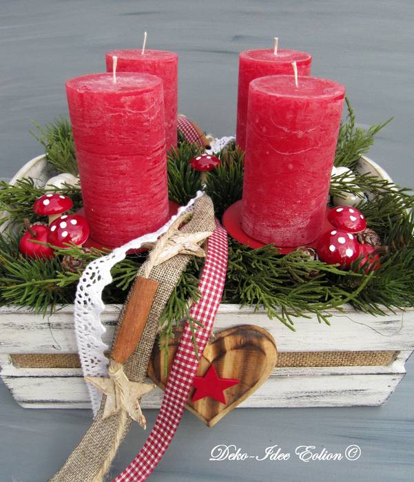 Dekoration für Advent und Weihnachten, Deko-Idee Eolion Deko-Idee Eolion Landelijke keukens Accessoires & textiel