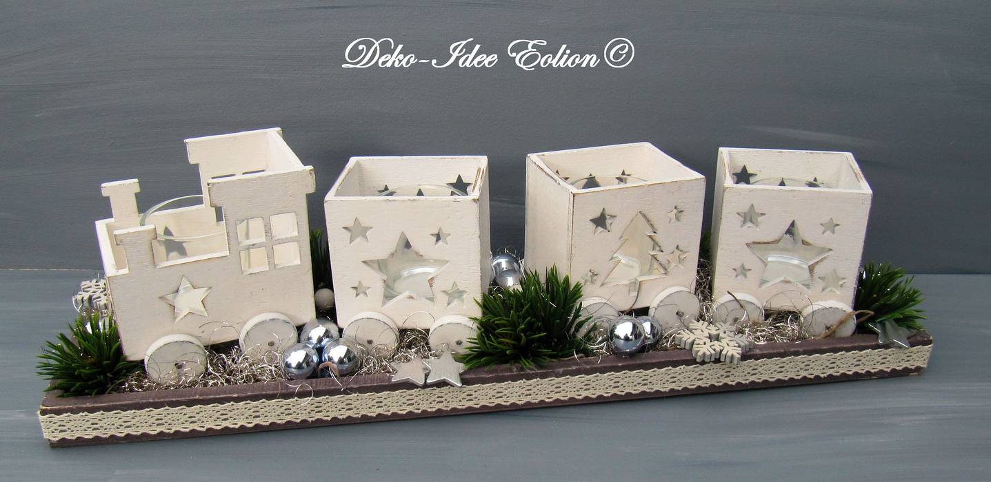 Dekoration für Advent und Weihnachten, Deko-Idee Eolion Deko-Idee Eolion Pasillos, vestíbulos y escaleras de estilo rural Accesorios y decoración