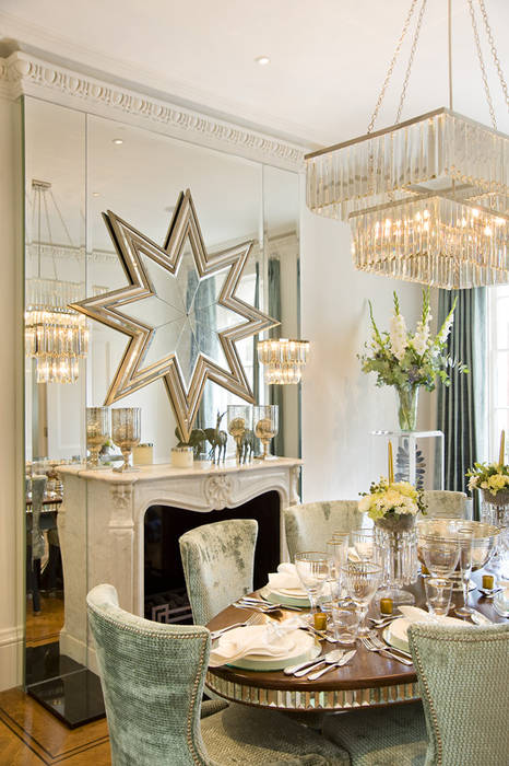 Dining room at the Chester Street House Nash Baker Architects Ltd Їдальня