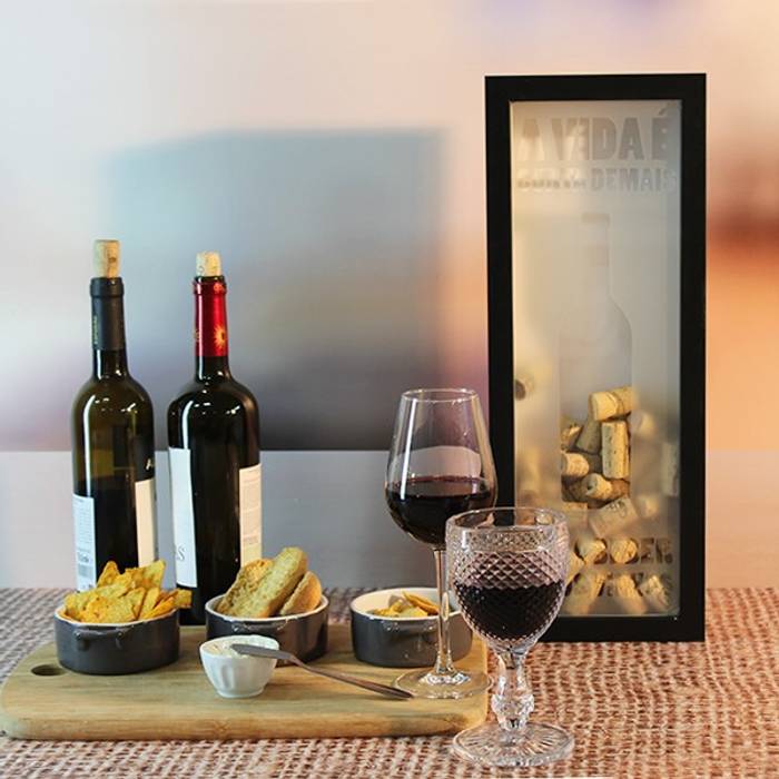 Caix Moldura de Vinho, Culto Decor Culto Decor Modern dining room Wine racks
