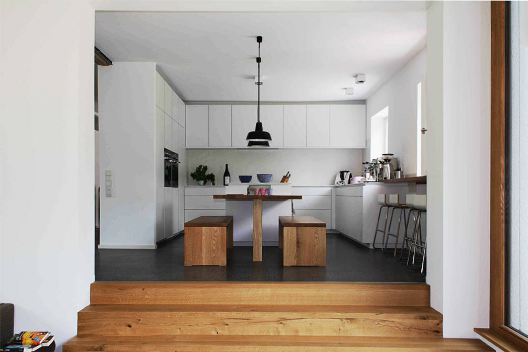 Haus L125, Holzerarchitekten Holzerarchitekten Moderne Küchen
